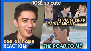 [sea of hope reaction] ONEW x SUHYUN ft. ROSÉ - 〈FLYING DEEP IN THE NIGHT〉 & ONEW - 〈THE ROAD TO ME〉