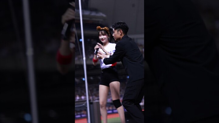 李珠珢(Lee Ju-Eun)🐯唱歌真的太可愛了啦 #20240728 #李珠珢 #이주은 #kiatigers #cheerleader ​⁠​⁠