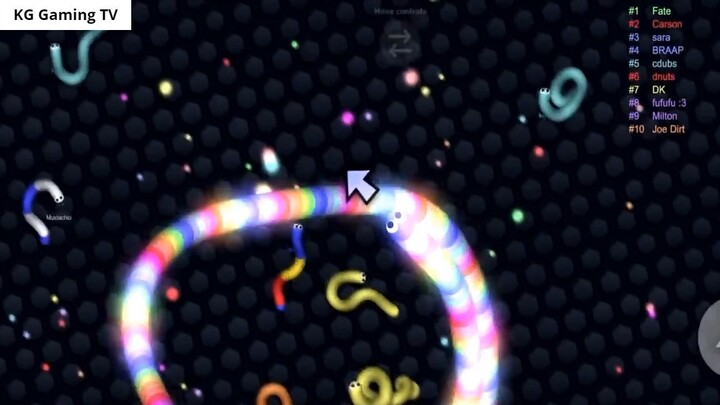 Slither.io A.I. 160,000+ Score Epic Slitherio Gameplay 2