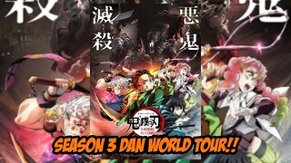 Kimetsu no Yaiba Season 3 dan World Tour Premiere EPISODE 1!!!