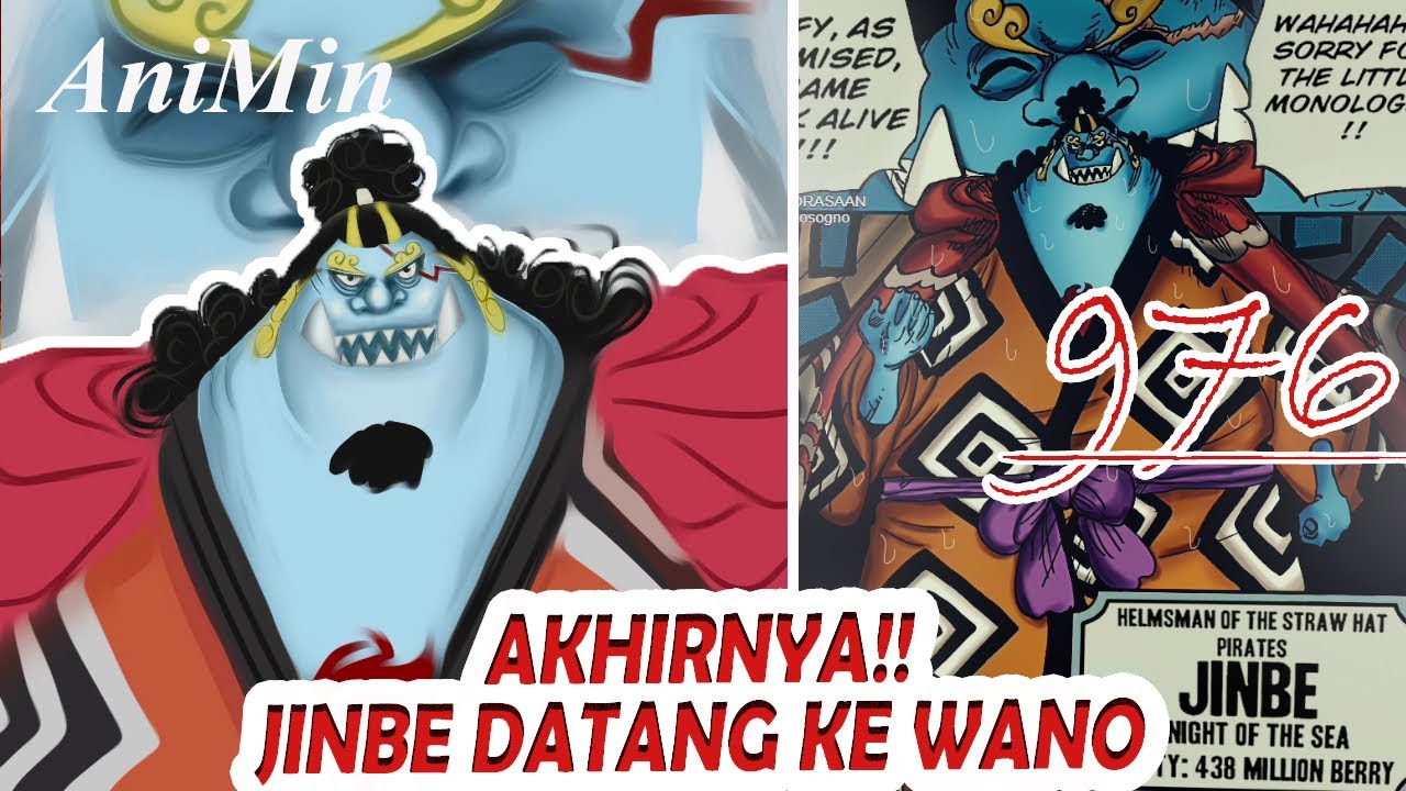 Akhirnya Jinbe Tiba Di Wano Review One Piece Chapter 976 Bilibili