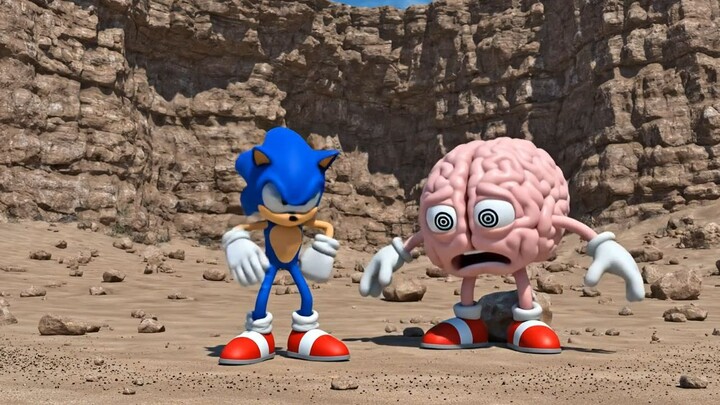 Action between sonic and the brain
