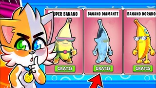 🔴 AHORA! CONSIGUE GRATIS *TODAS las SKINS* de BANANA en STUMBLE GUYS! 😱🍌