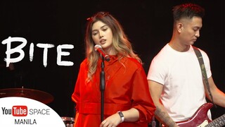 Lesha - Bite ft. Alwyn Cruz | Live @ YouTube Space Manila