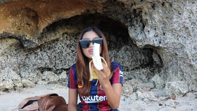MANDI JAM 7 PAGI DI PANTAI TANAH BARAK 🥶 #bali #balibeaches