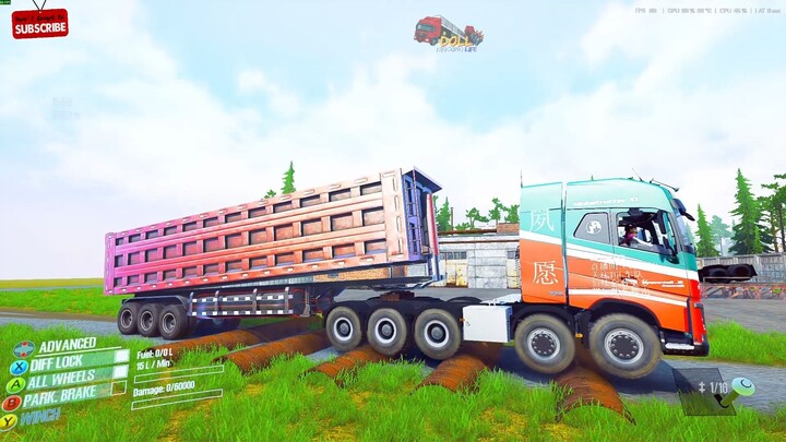 Truck Vs Speedbumps Eps 11