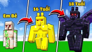 CUỘC SỐNG CỦA MỘT GOLEM MẠNH NHẤT TRONG MINECRAFT !