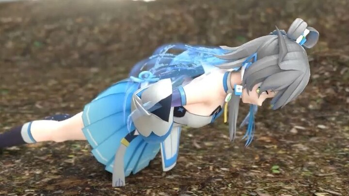 Luo Tianyi โชว์วิดพื้นแบบรัสเซียโดยไม่ต้องใช้มือ