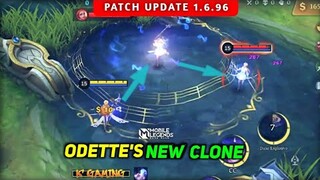 REVAMP ODETTE ULTIMATE | MELISSA ADJUST | ALUCARD BUFF, HARITH BUFF, AAMON -  PATCH NOTE 1.6.96 MLBB