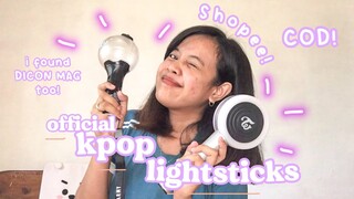 OFFICIAL KPOP LIGHT STICKS ON SHOPEE ! SAAN NAKAKABILI NG OFFICIAL LIGHTSTICK SA SHOPEE?