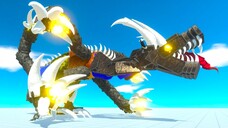 The Hidden Mystery Behind FLAMING NIGHTMARE DRAGON - Animal Revolt Battle Simulator