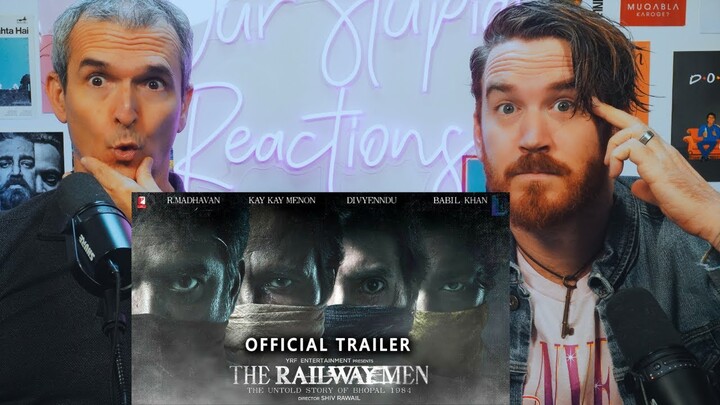 THE RAILWAY MEN Trailer Reaction! | Madhavan | Kay Kay Menon | REACTION!!!