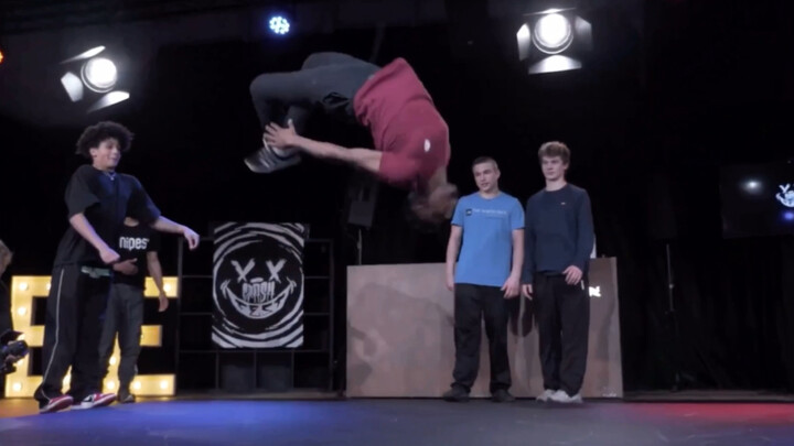 The very first move is already so intimidating! World-class street dance master, so amazing!