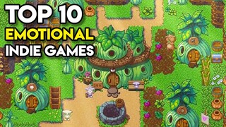 Top 10 EMOTIONAL Indie Games on Steam