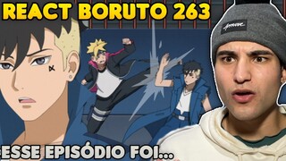 BORUTO SENSEI DO KAWAKI?! TIME 7 DANDO AULA PRA HIMAWARI - React Boruto 263