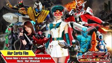 MISI PENYELAMATAN MASA DEPAN Alur Cerita Kamen Rider x Kamen Rider Wizard Fourze War Ultimatum