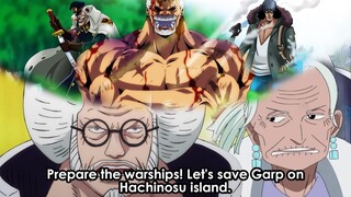 Sengoku and Tsuru Reaction After Knowing What Happened to Garp