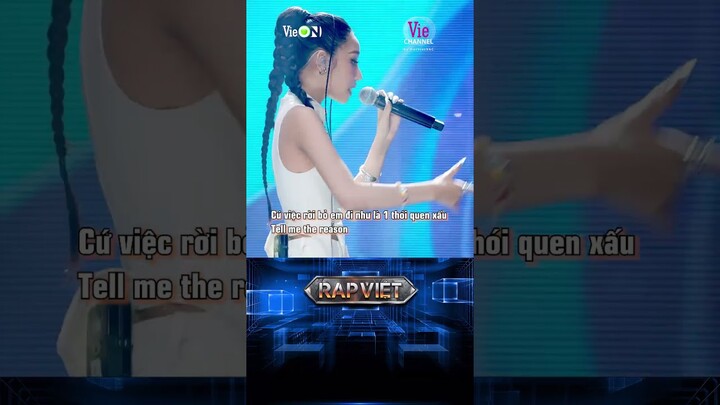 Shayda rap giỏi, hát hay, ứng cử viên tài năng Rap Việt 2024 #shorts #rapviet