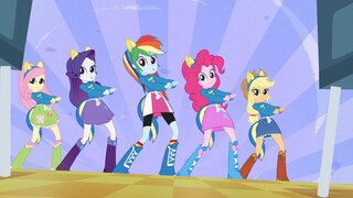 [Chinese and Western subtitles] [Equestria Girls] Equestria Girls (Canción de la Cafetería)