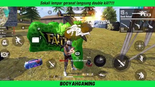 Kehokian yang hakiki!!! Sekali lempar geranat langsung double kill??!!