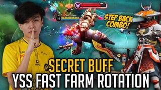 YSS FAST FARMING ROTATION | YSS STEP BACK COMBO