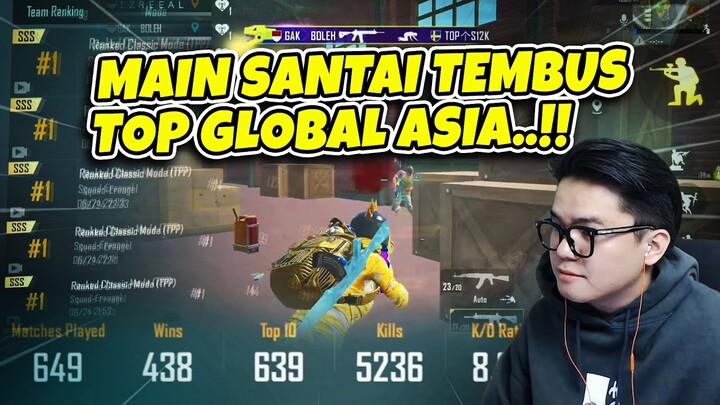 Intip CAREER RESULT Yakis, Main Santai Tembus Top GLobal Asia | PUBG Mobile