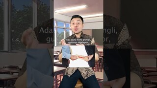 Guru kena PUNGLI, pas lapor malah DIANCAM dan kena INTIMIDASI?! #shorts