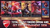 NEW DUCATI EVENT 2023! CLAIM YOUR FREE DUCATI SKIN AND EPIC SKIN + 32 TOKEN DRAWS! | MOBILE LEGENDS