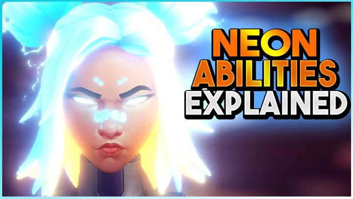 *NEW* Agent Neon Gameplay - ALL ABILITIES EXPLAINED