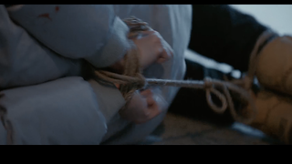 [Empty shot] Struggling with bondage/ Money scattered on the floor/ Injection/ Kneeling/ Injection/ 