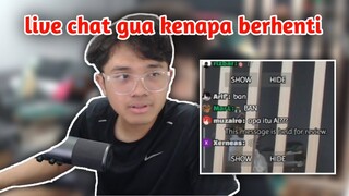 live chat bang al macet gara gara viewer
