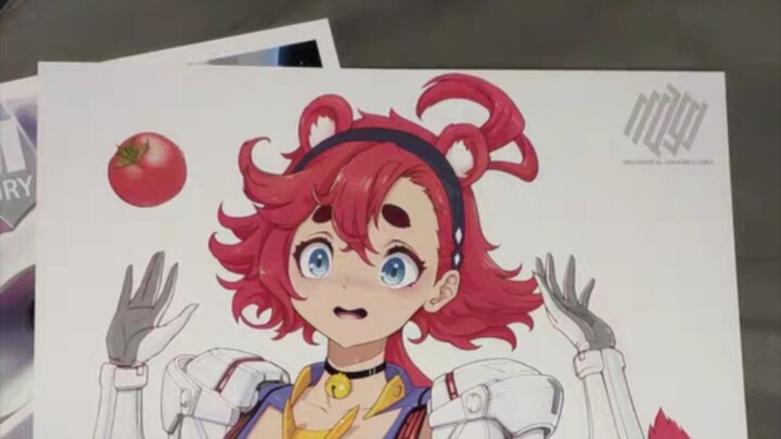 Buy a picture and get a free model of Mercury's Witch Gundam