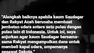 seperti nya kita lupa  berterimah kasih pada Aceh...