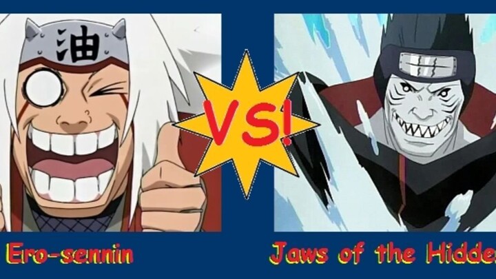 JIRAIYA VS KISAME