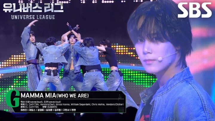 【UNIVERSE LEAGUE】241220 GROOVE «MAMMA MIA (WHO WE ARE)» เวทีรอบสอง