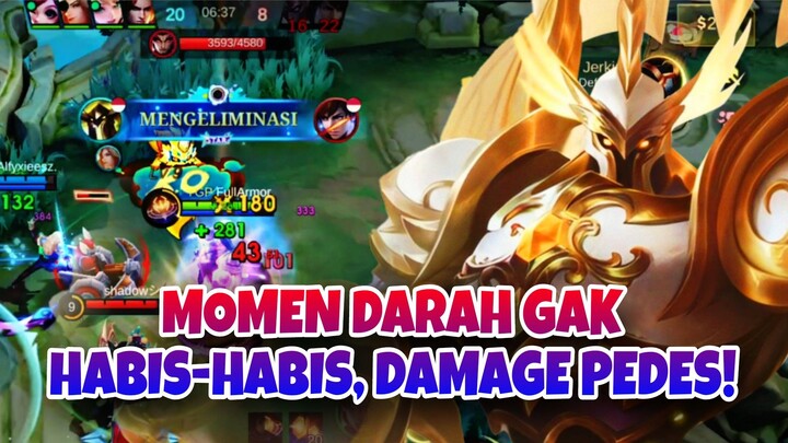 MOMEN URANUS DARAH GAK HABIS-HABIS DAMAGE PEDES! - Mobile Legends