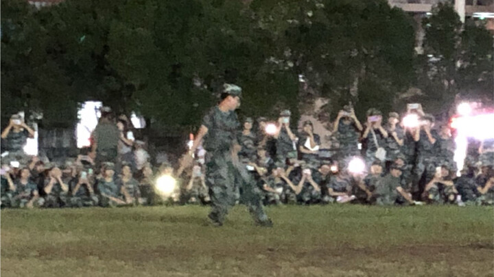 军训也有杰克逊？