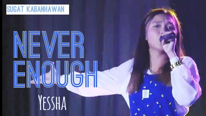 NEVER ENOUGH | YESSHA live performance | 13 yr old | Loren Allred