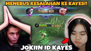 MENEBUS KESALAHAN Ke KAYES!! Kita JOKIIN ID KAYES!!