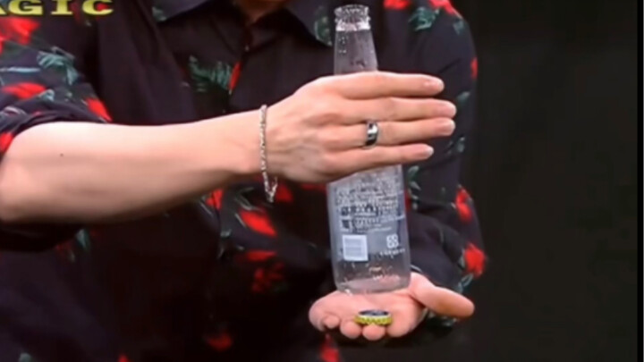 瓶盖穿瓶玻璃瓶，这招真的太帅了！