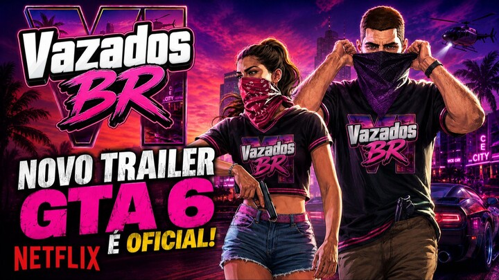 NOVO GTA 6 - TRAILER 3 COMPLETO! (UM OLHAR EXTENDIDO NETFLIX!)