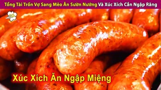 Tổng Tài Trốn Vợ Qua Mẽo Ăn Xúc Xích Và Sườn Nướng BBQ Cắn Ngập Răng | Review Con Người Và Cuộc Sống