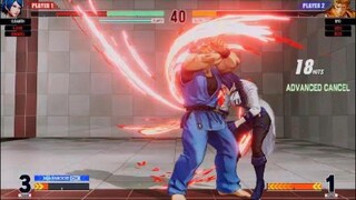 KOF15　チャンピオン　リョウサカザキ　２０Hit龍虎乱舞MAX覇王翔吼拳締め　ここからの逆転はカッコよすぎる