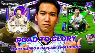 Bertaruh Evolution & Claim Hierro! Coba Mendapatkan Profit Dari Evo! #20 | FC Mobile Road To Glory