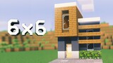 Cara Membuat Modern House 6x6 - Minecraft Indonesia