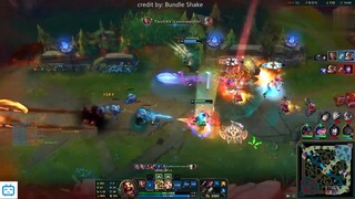 Ai cản bước được draven khi lụm rìu #game