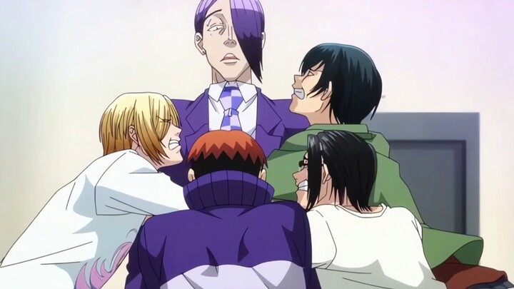 You may be a professor, but we four are scumbags.