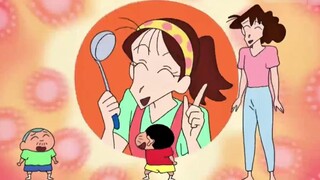 [Crayon Shin-chan] Zhengnan hóa thân thành một ông chồng nội trợ và nấu những món ăn ngon để chinh p