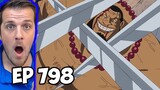 One Piece Episode 798 Anime Reaction | An Enemy Worth 800 Million!
