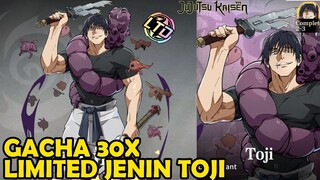GACHA 30x LIMITED TOJI !! Lanjut Review Toji Fushiguro - Jujutsu Kaisen Sorcerer